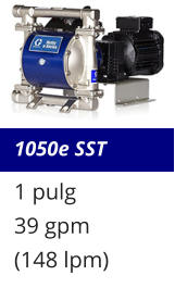 1050e SST 1 pulg 39 gpm (148 lpm)