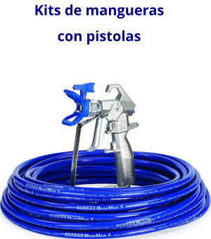 Kits de mangueras con pistolas
